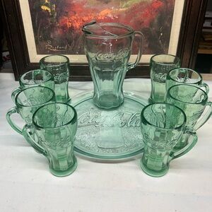 Vintage Coca Cola Serving Set